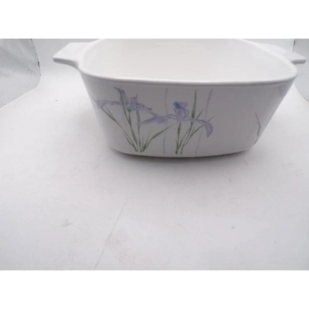 CorningWare Blue Iris Baking Dish Casserole‎ Dish